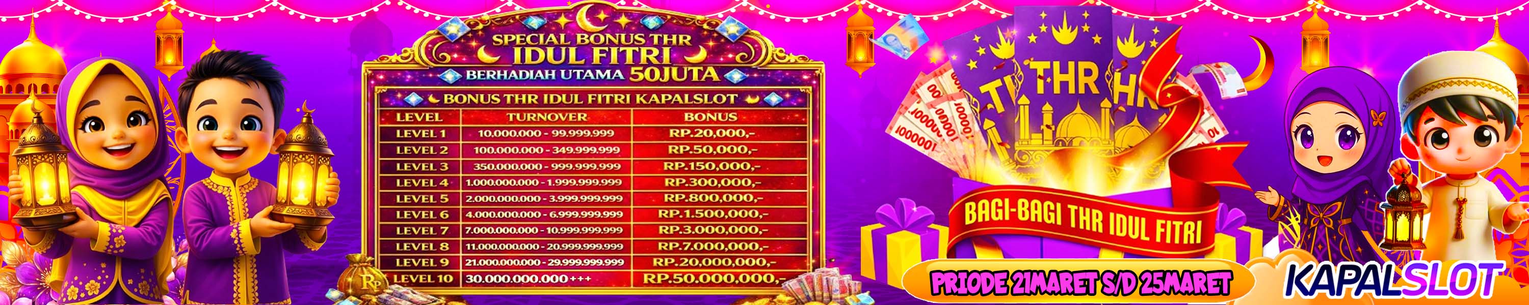 EVENT SPESIAL THR KAPALSLOT 2026